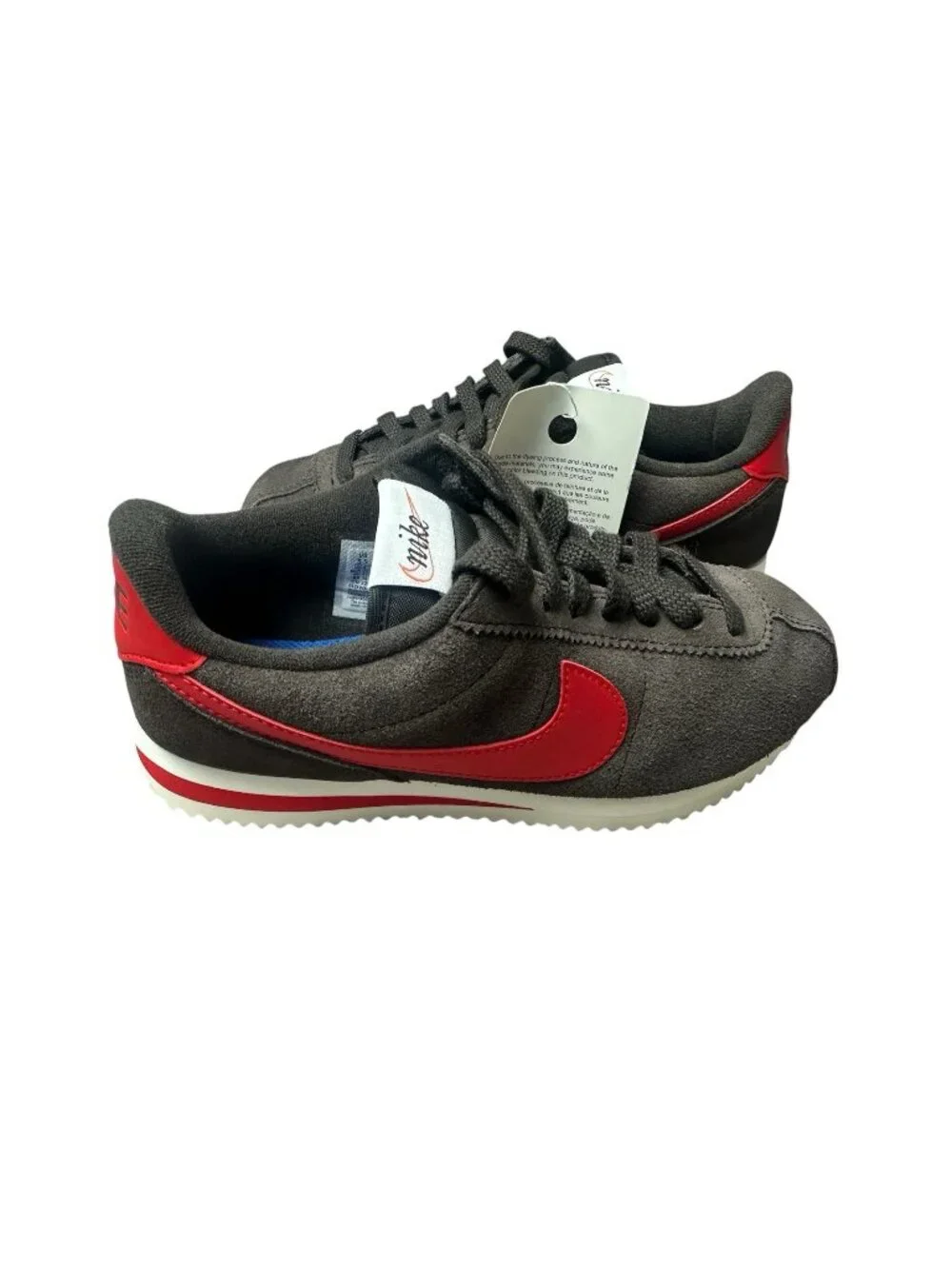 Nike Cortez Velvet Brown/Sail/University Red IB1857-200 Women's Size 5.5 NWOB